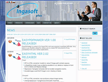 Tablet Screenshot of ingasoftplus.com
